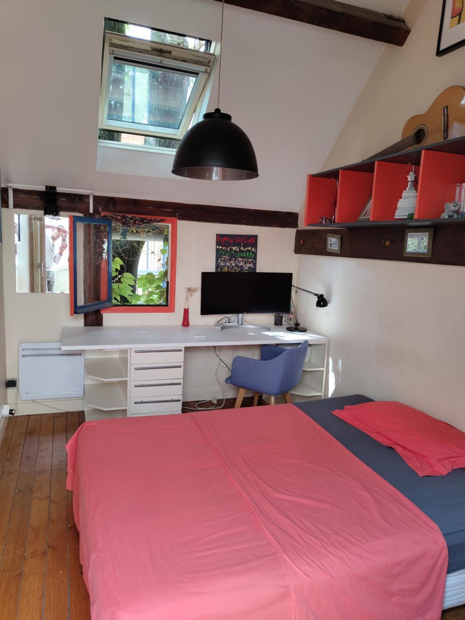 Atelier D'Artiste - Loft With Garden Center Of Paris Villa Exterior foto